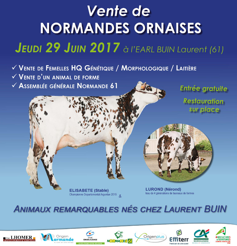 Affiche de la journée normande 2017