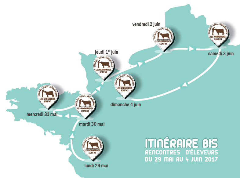 carte rallye itinéraire bis