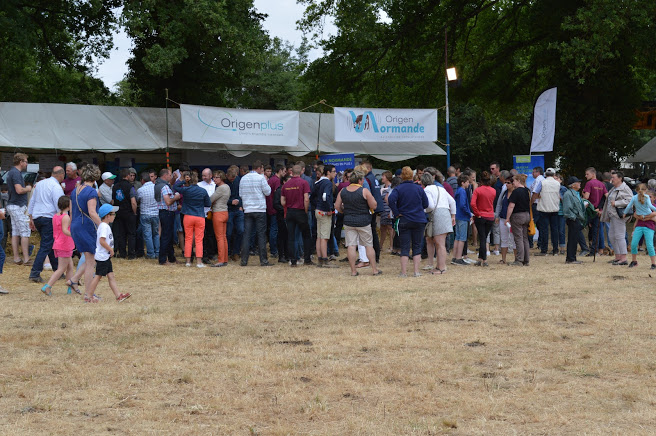 Public sur stand Origenplus