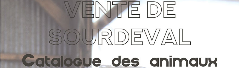 bandeau du catalogue de la vente de Sourdeval